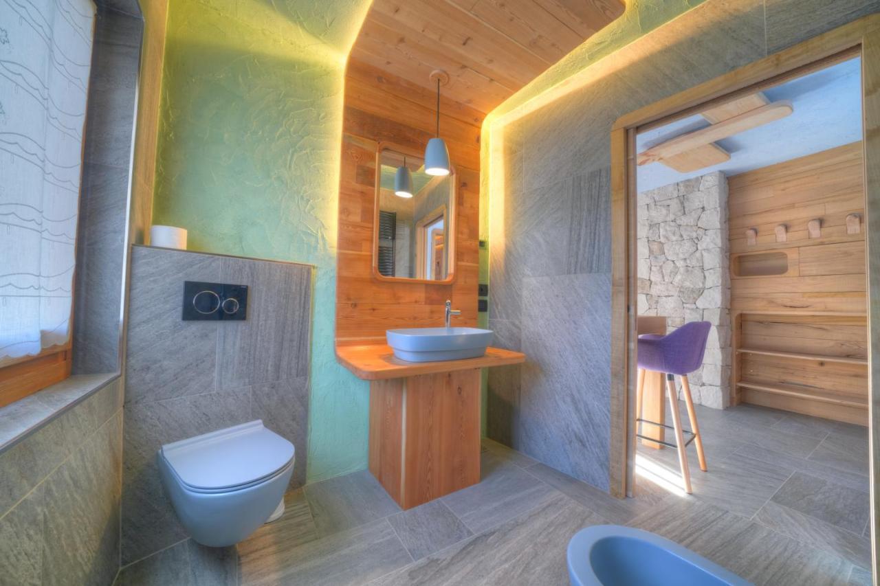 Ferienwohnung Tana Del Picchio Falcade Exterior foto
