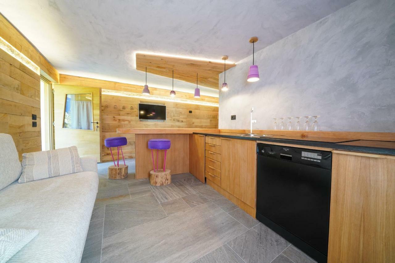 Ferienwohnung Tana Del Picchio Falcade Exterior foto