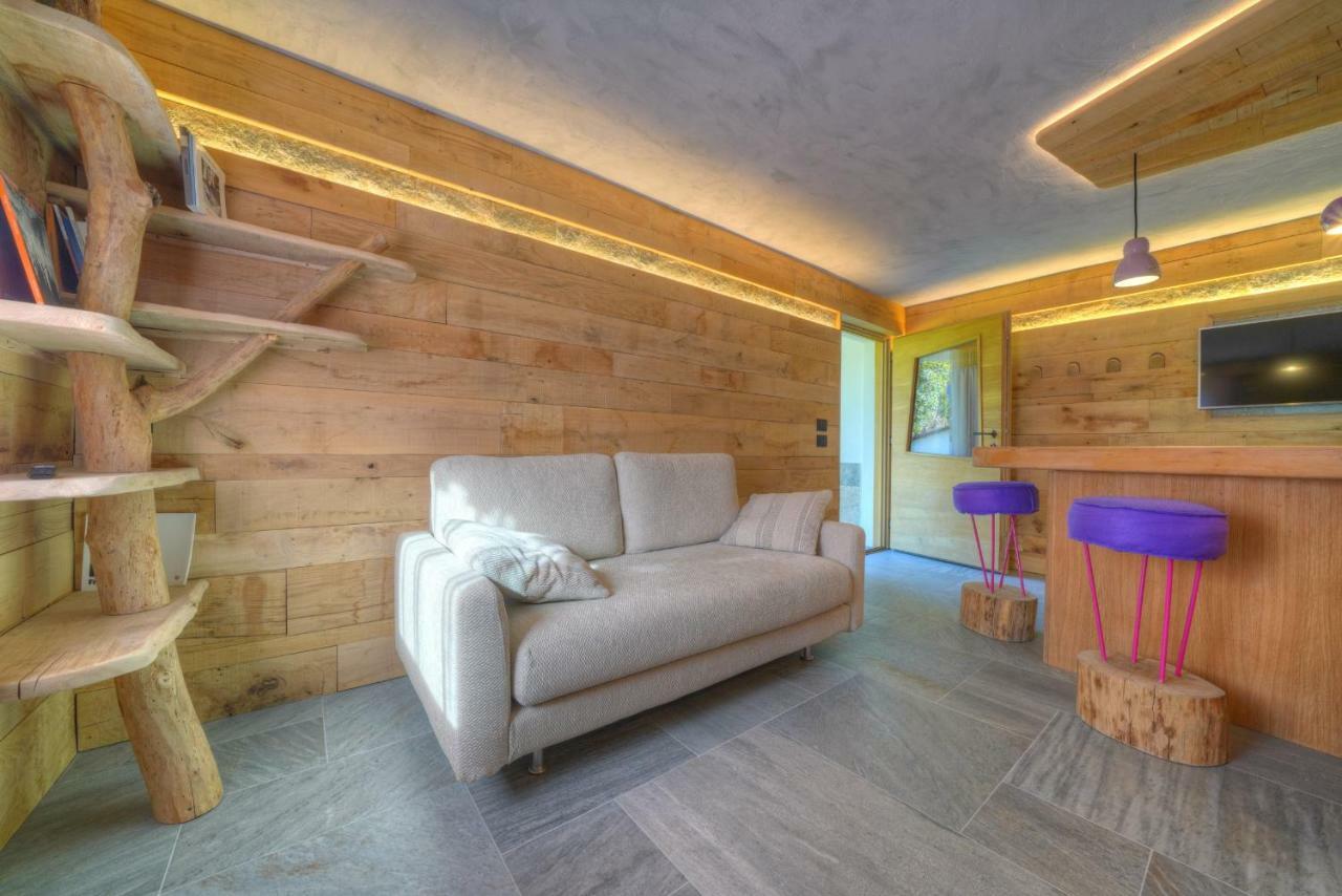 Ferienwohnung Tana Del Picchio Falcade Exterior foto