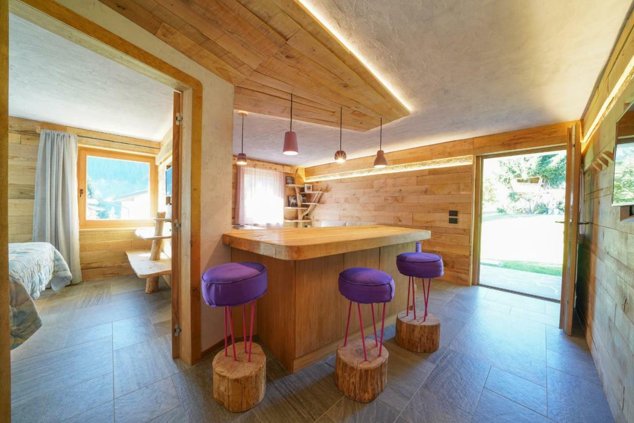 Ferienwohnung Tana Del Picchio Falcade Exterior foto